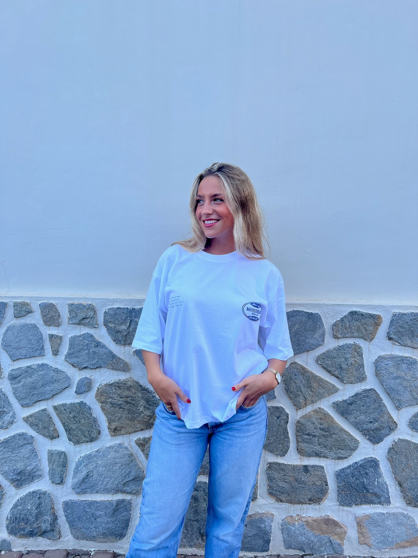 “BOILER CLUB” WHITE T-SHIRT