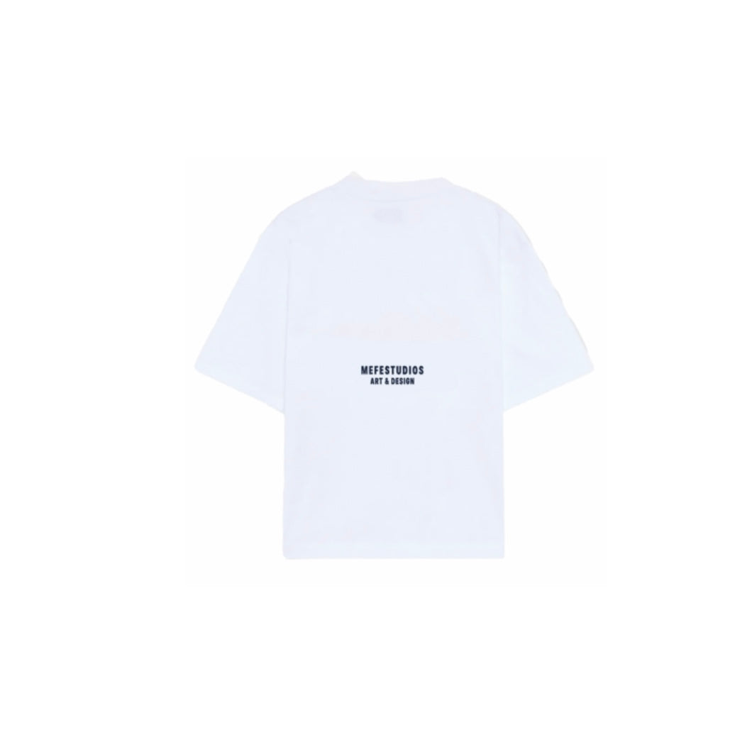 “BOILER CLUB” WHITE T-SHIRT