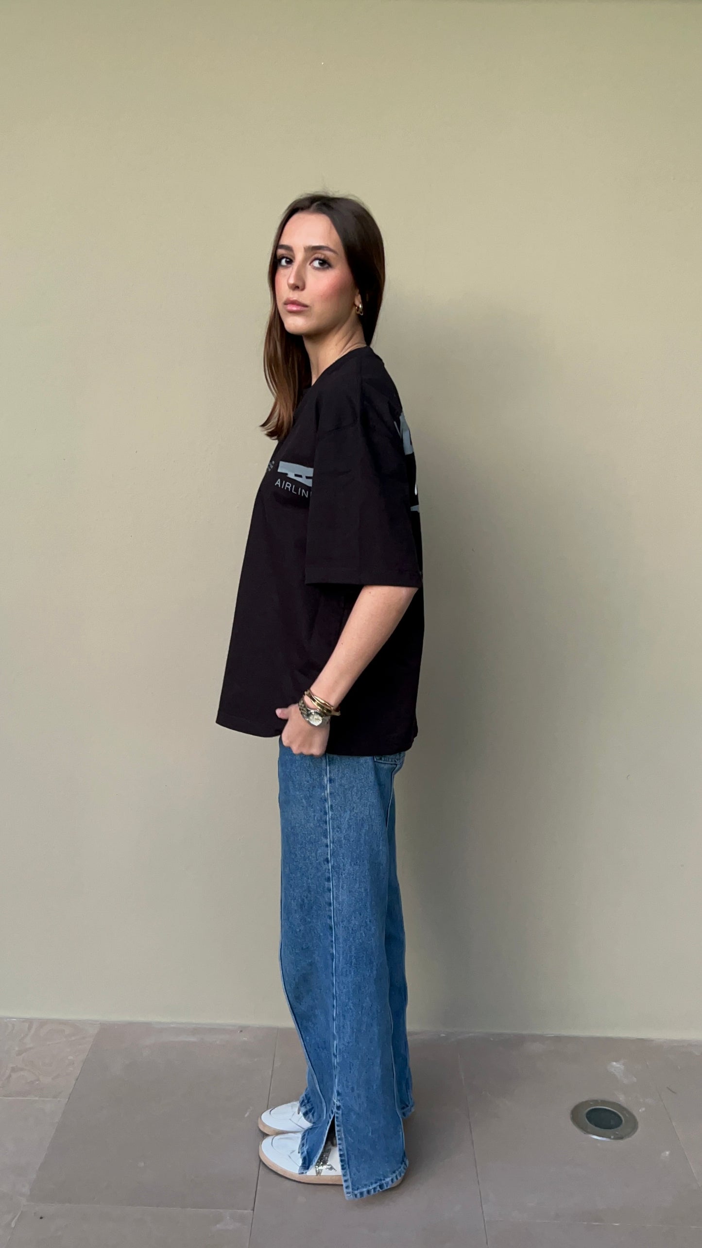 ICONIC BLACK T-SHIRT