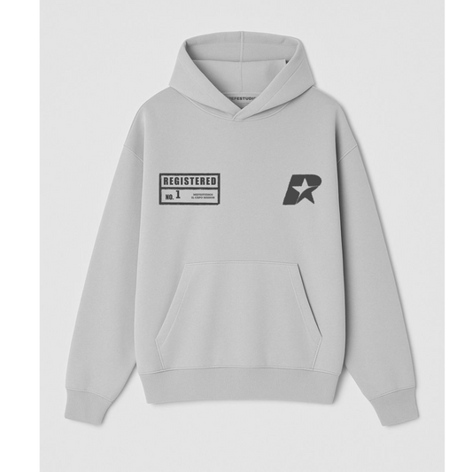 “IL CAPO SESSION” GREY WASHED HOODIE