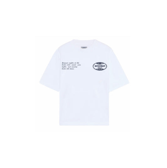 “BOILER CLUB” WHITE T-SHIRT
