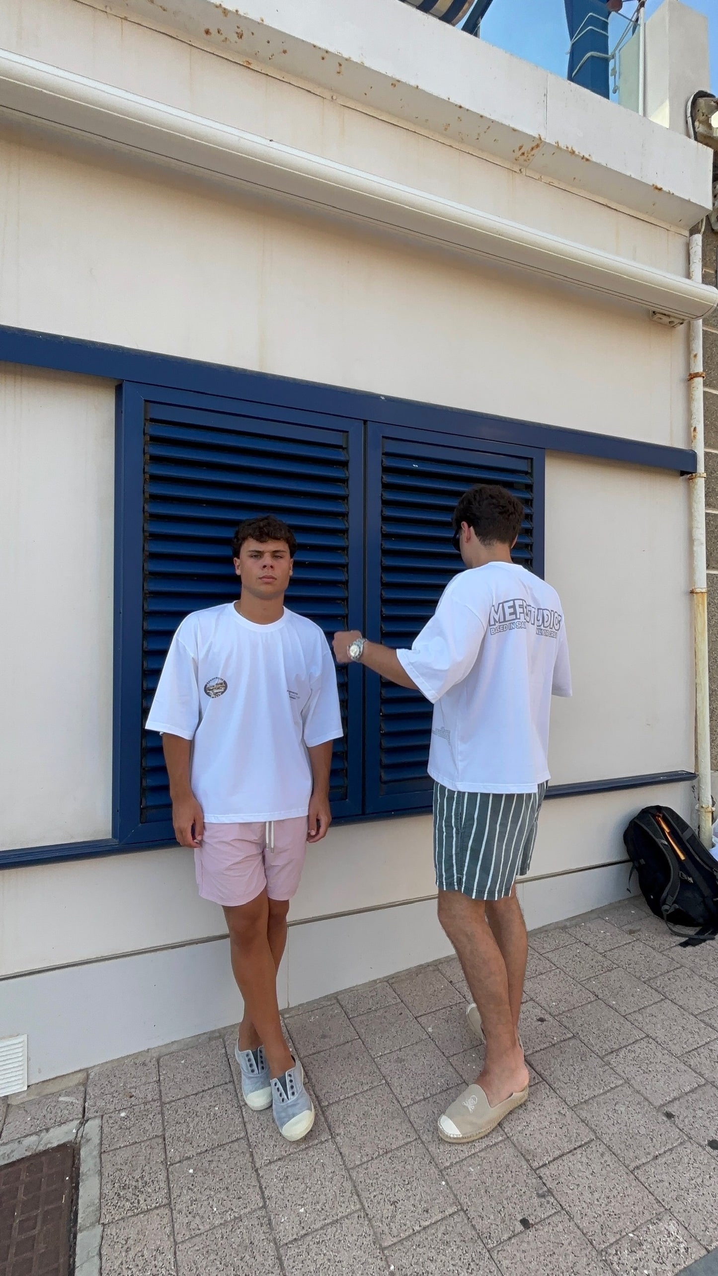 “PUERTO DEPORTIVO” WHITE T-SHIRT