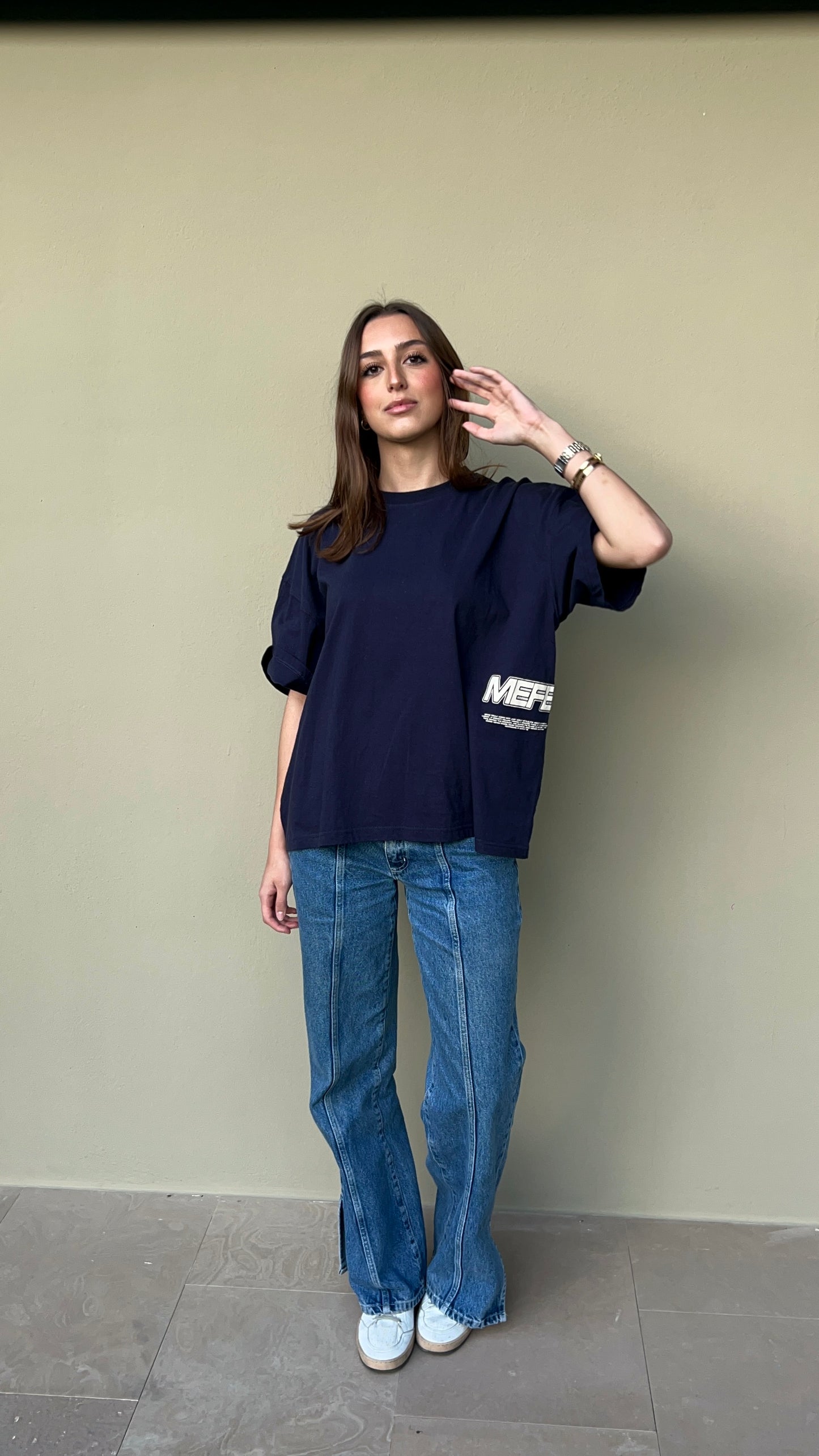 ICONIC NAVY BLUE T-SHIRT