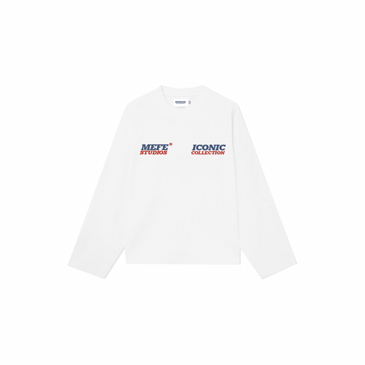 ICONIC WHITE LONGSLEEVE